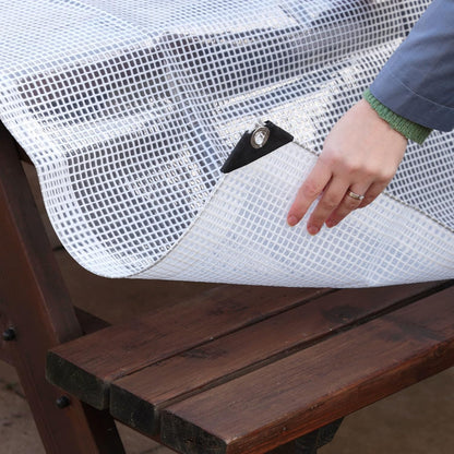 Durable Clear Mono Tarpaulin Waterproof Heavy Duty Tarp